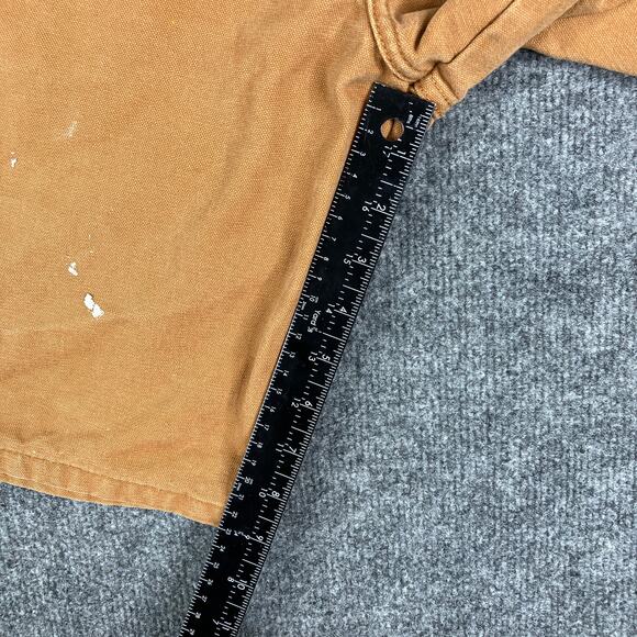 Big Smith Men’s W36 Brown Work Shorts Utility Carpenter Distressed Paint - Picture 4 of 11